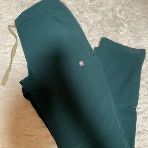 Green Yola™ Skinny Scrub Pants
